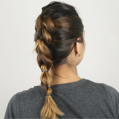 Pull-Through Ponytail Updo Hairstyles (Photo 17 of 20)
