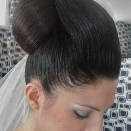 Pulled Back Wedding Hairstyles (Photo 10 of 15)