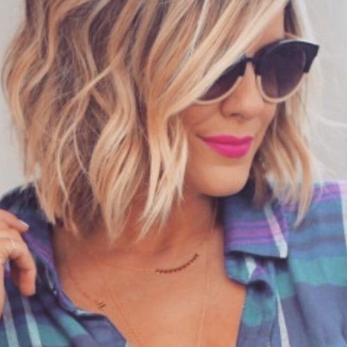Shoulder-Length Ombre Blonde Hairstyles (Photo 2 of 20)