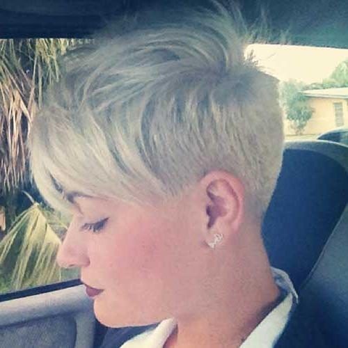 Super Short Pixie Haircuts For Round Faces (Photo 8 of 20)