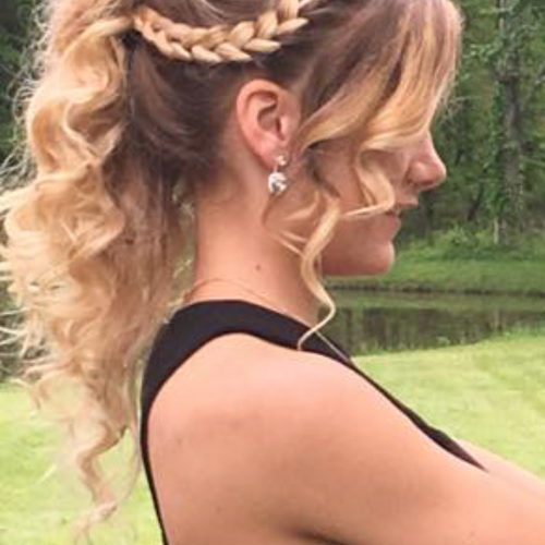 Tied Back Ombre Curls Bridal Hairstyles (Photo 19 of 20)