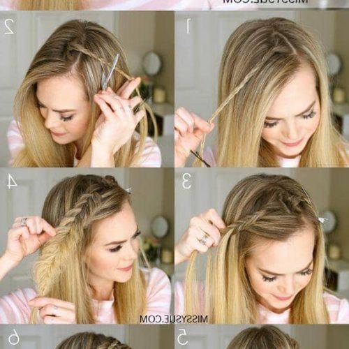Topknot Hairstyles With Mini Braid (Photo 16 of 20)