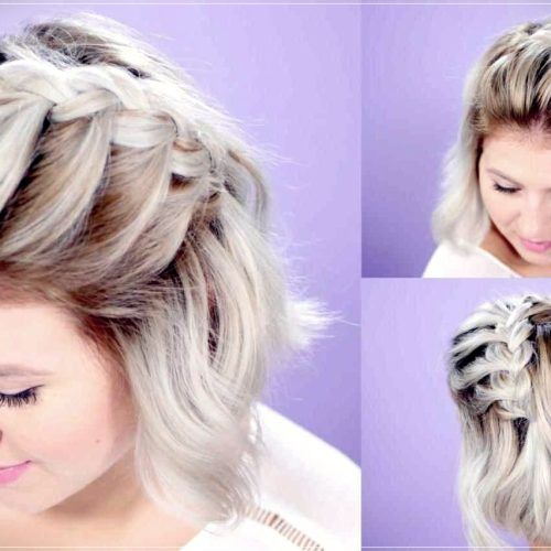 Traditional Halo Braided Hairstyles With Flowers (Photo 13 of 20)