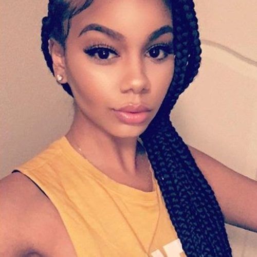 Twist From Box Braids Hairstyles (Photo 7 of 15)