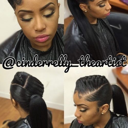 Weave Ponytail Hairstyles (Photo 6 of 20)