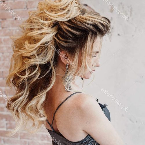 Lush And Curly Blonde Hairstyles (Photo 4 of 20)