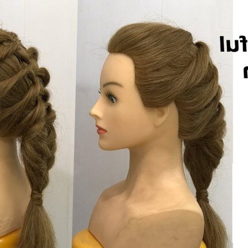 Asymmetrical French Braided Hairstyles (Photo 18 of 20)