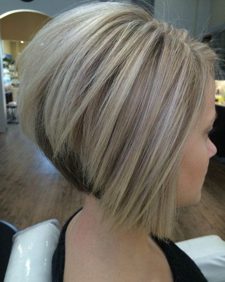 20 Best Collection of Asymmetry Blonde Bob Hairstyles Enhanced by Color