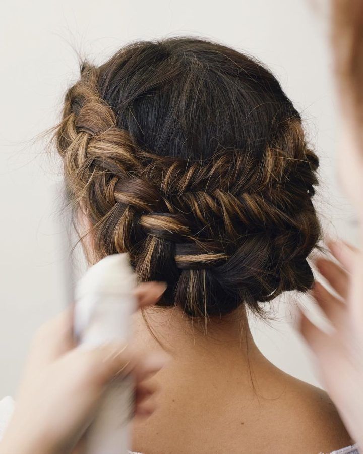 2024 Latest Blooming French Braid Prom Hairstyles