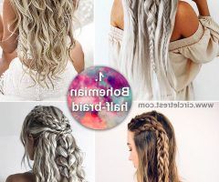 20 Best Boho Half-braid Hairstyles