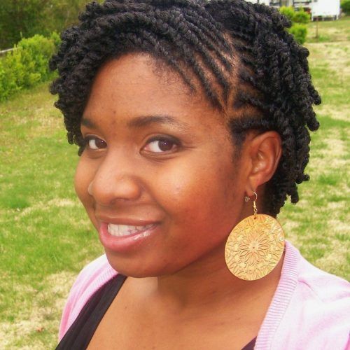 Braided Natural Hairstyles For Short Hair (Photo 4 of 15)