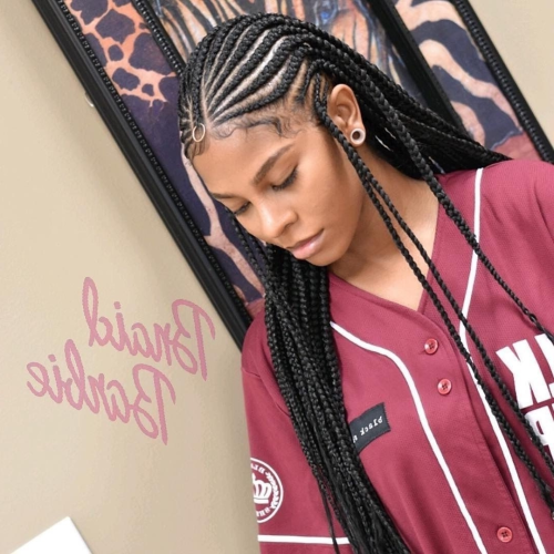 Chunky Cornrows Hairstyles (Photo 13 of 15)