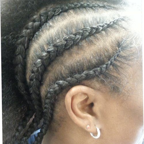 Cornrows Hairstyles Without Extensions (Photo 13 of 15)