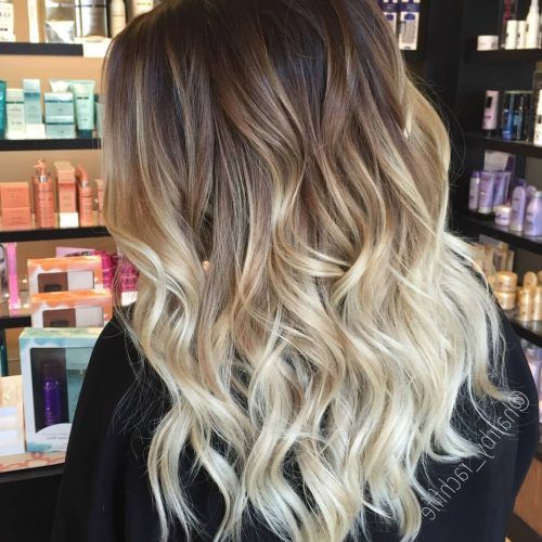 Dark Roots And Icy Cool Ends Blonde Hairstyles (Photo 10 of 20)