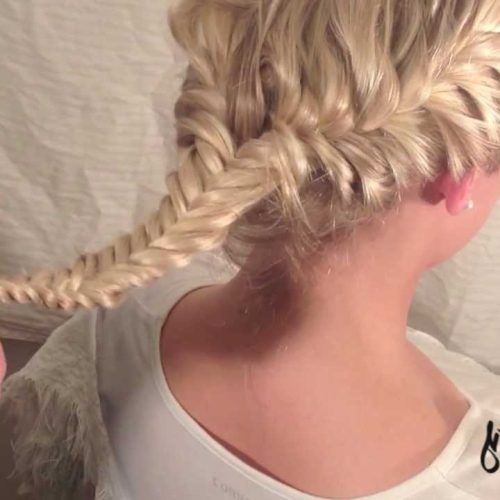 Diagonal Two French Braid Hairstyles (Photo 15 of 15)