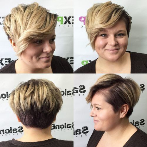 Disconnected Blonde Balayage Pixie Hairstyles (Photo 1 of 20)