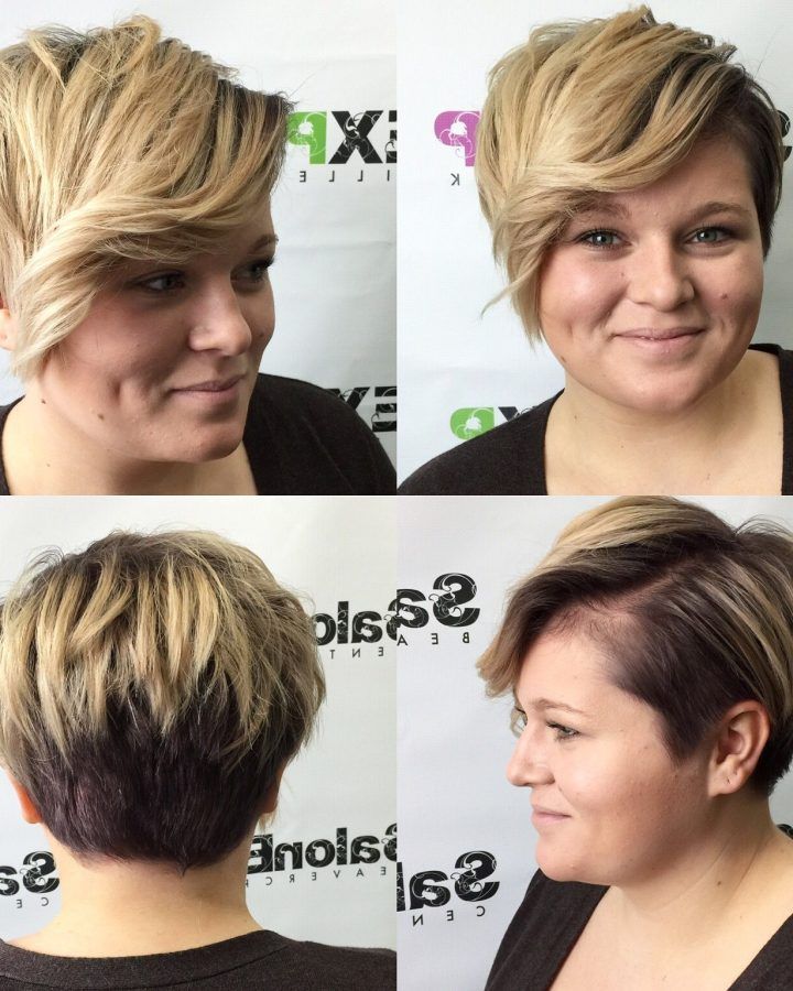20 Best Collection of Disconnected Blonde Balayage Pixie Hairstyles