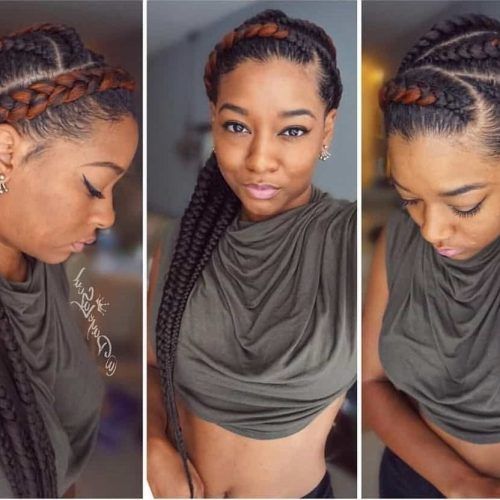 Feed-In Braids Hairstyles (Photo 8 of 15)