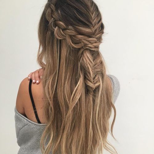 Fishtail Crown Braid Hairstyles (Photo 15 of 20)