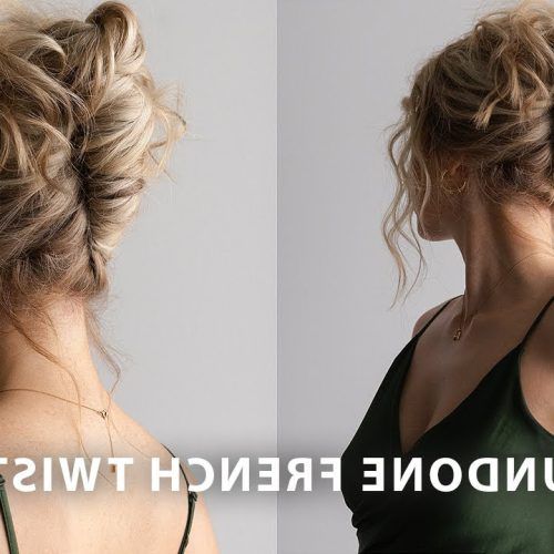 French Twist Upstyle For Long Hair (Photo 1 of 15)