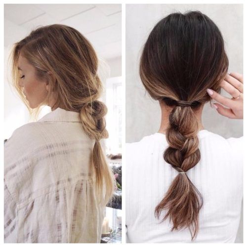 Loosely Braided Ponytail Hairstyles (Photo 17 of 20)