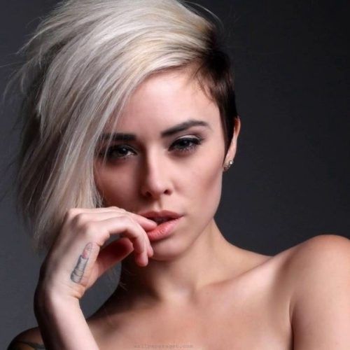 Medium Hairstyles With Shaved Sides For Women (Photo 15 of 20)
