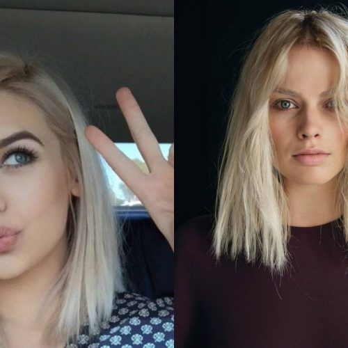 Messy Blonde Lob Hairstyles (Photo 17 of 20)