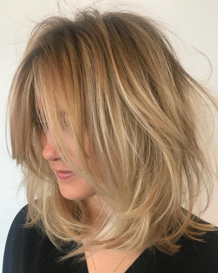 Messy Layered Haircuts for Fine Hair