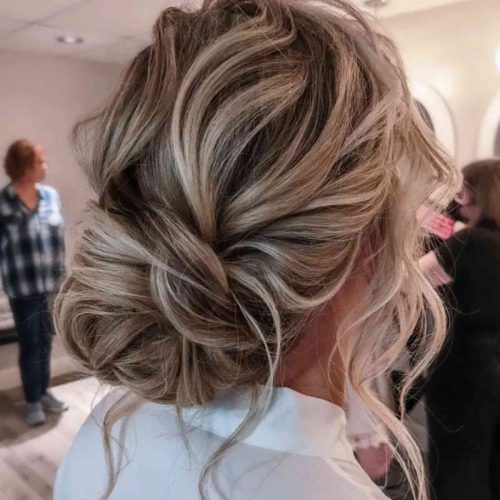Messy Updo For Long Hair (Photo 3 of 15)