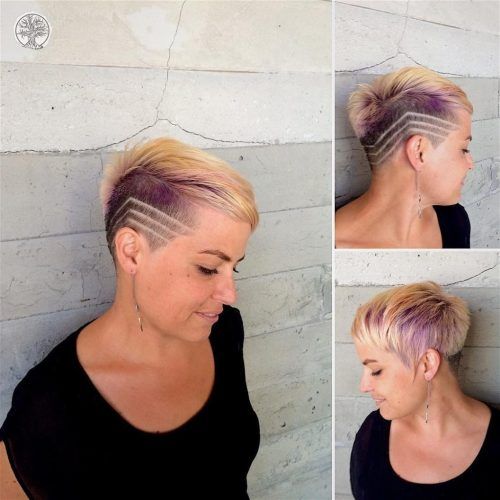 Platinum And Purple Pixie Blonde Hairstyles (Photo 17 of 20)