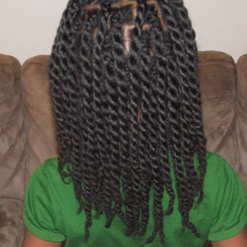 Rope Twist Hairstyles With Straight Hair (Photo 13 of 20)