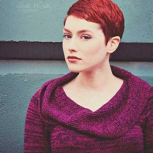 Short Red Pixie Haircuts (Photo 9 of 20)