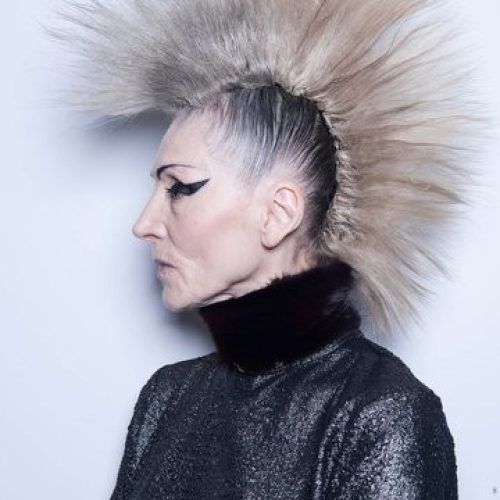 Silvery White Mohawk Hairstyles (Photo 12 of 20)