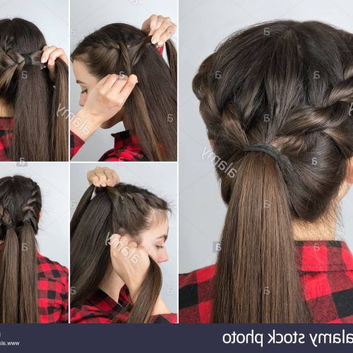 Simple Pony Updo Hairstyles With A Twist (Photo 7 of 20)