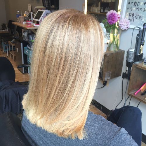 Straight Sandy Blonde Layers (Photo 11 of 20)