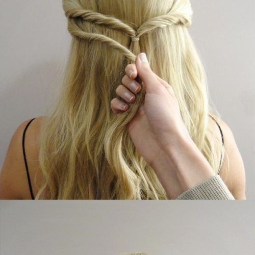 Tangled And Twisted Ponytail Hairstyles (Photo 17 of 20)