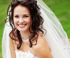 15 Inspirations Wedding Hairstyles for Long Straight Hair with Veil