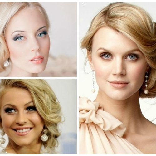 Wedding Hairstyles For Round Faces (Photo 1 of 15)