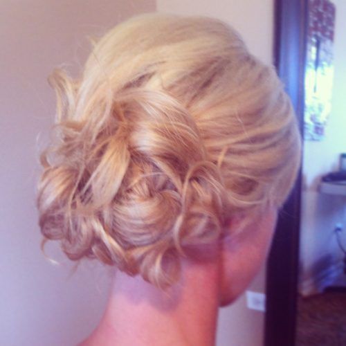 Curls Clipped To The Side Bridal Hairstyles (Photo 4 of 20)