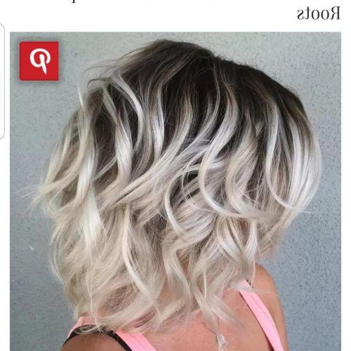 Platinum Blonde Bob Hairstyles With Exposed Roots (Photo 8 of 20)
