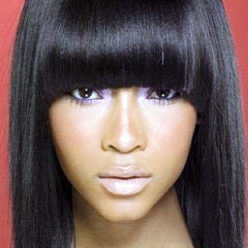 Minaj Pony Hairstyles With Arched Bangs (Photo 3 of 20)