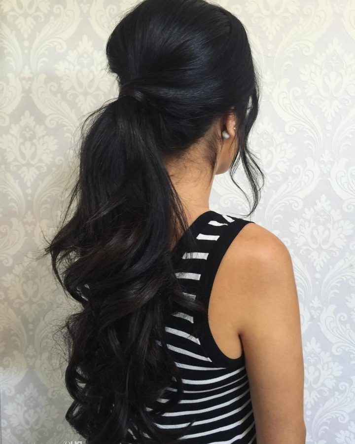 20 Best Collection of Wavy Ponytail Hairstyles