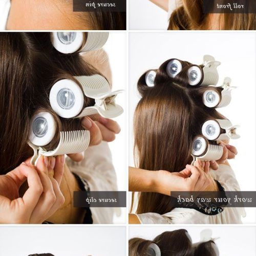 Large Hair Rollers Bridal Hairstyles (Photo 5 of 20)