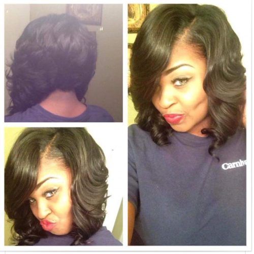 Bouncy Curly Black Bob Hairstyles (Photo 14 of 20)