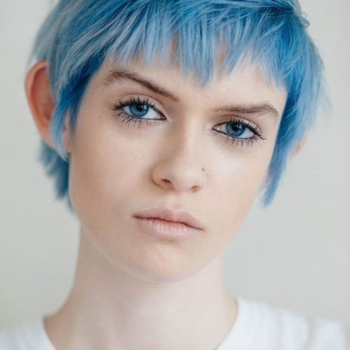 Pastel Pixie Hairstyles With Undercut (Photo 1 of 20)
