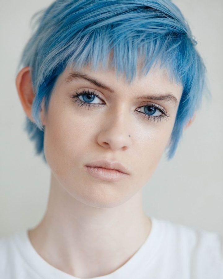 20 Photos Pastel Pixie Hairstyles with Undercut