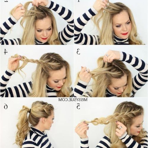 Intricate And Adorable French Braid Ponytail Hairstyles (Photo 5 of 20)