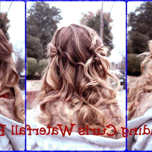 Cascading Curly Crown Braid Hairstyles (Photo 7 of 20)
