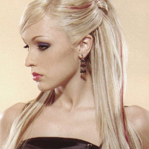 Hairstyles For Long Hair With Bangs Updos (Photo 1 of 15)