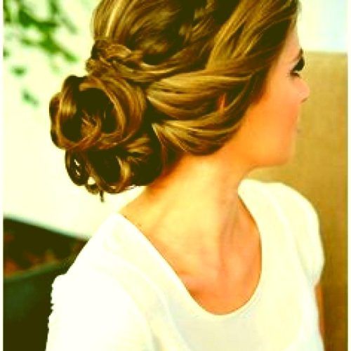 Messy Updo Hairstyles For Prom (Photo 14 of 15)